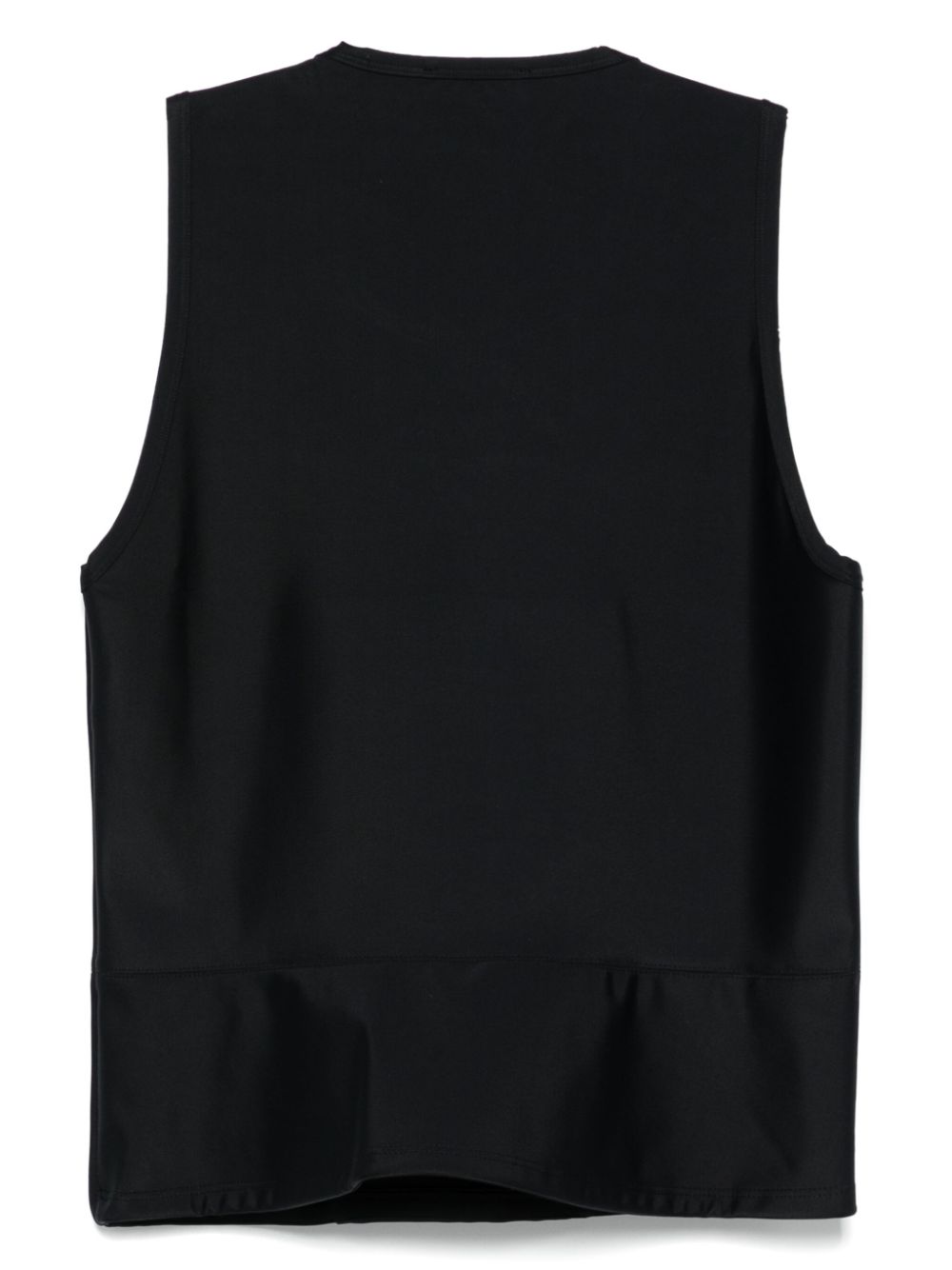 Mugler corseted top - Zwart