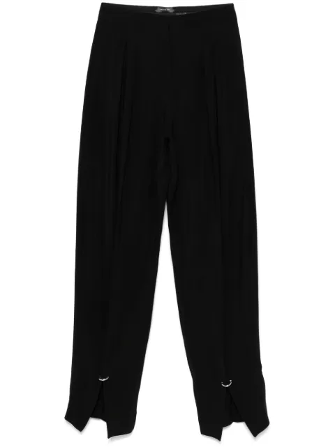 Mugler pantalones con perforaciones