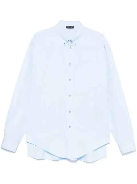 Mugler camisa de popelina