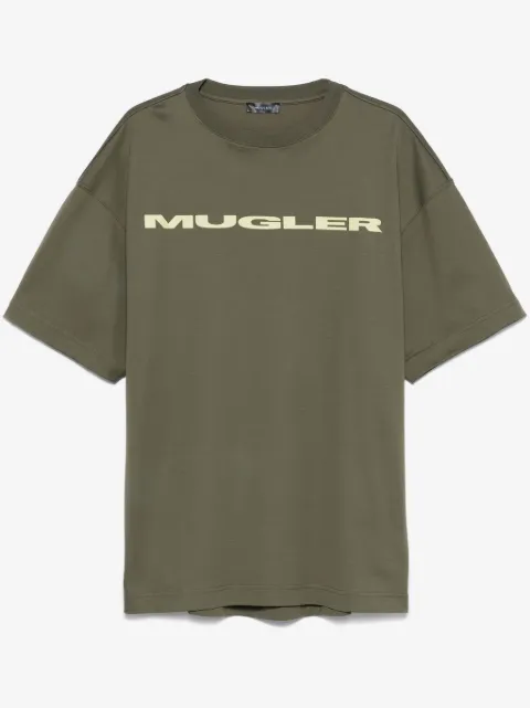 Mugler logo-appliqué T-shirt