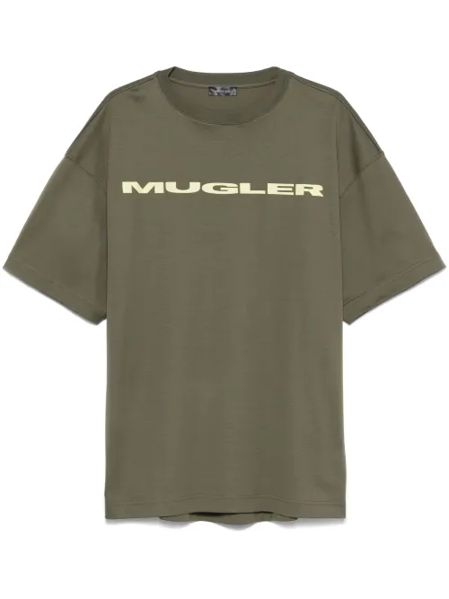 T-shirt à logo appliqué - Mugler - Modalova