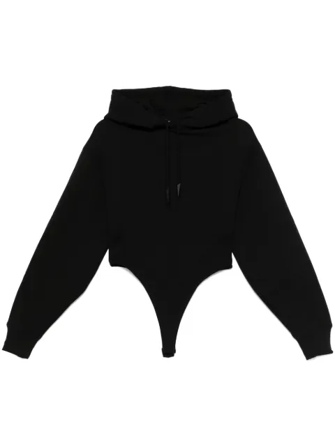 Mugler hooded bodysuit