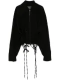 Mugler laced corset jacket - Black