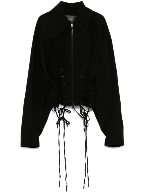 Veste à détail de laçage - Mugler - Modalova