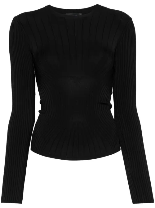 Haut sculpté en maille - Mugler - Modalova