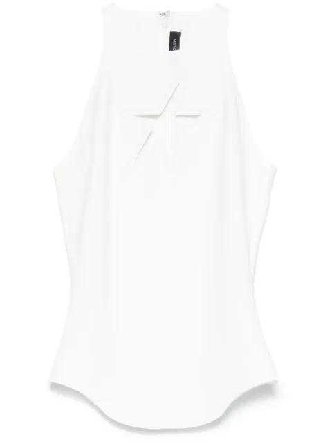 Mugler star-motif tank top