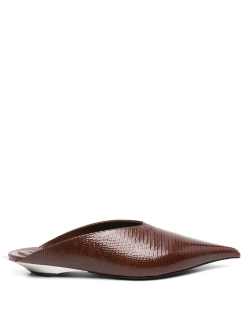 Mugler mules Fang