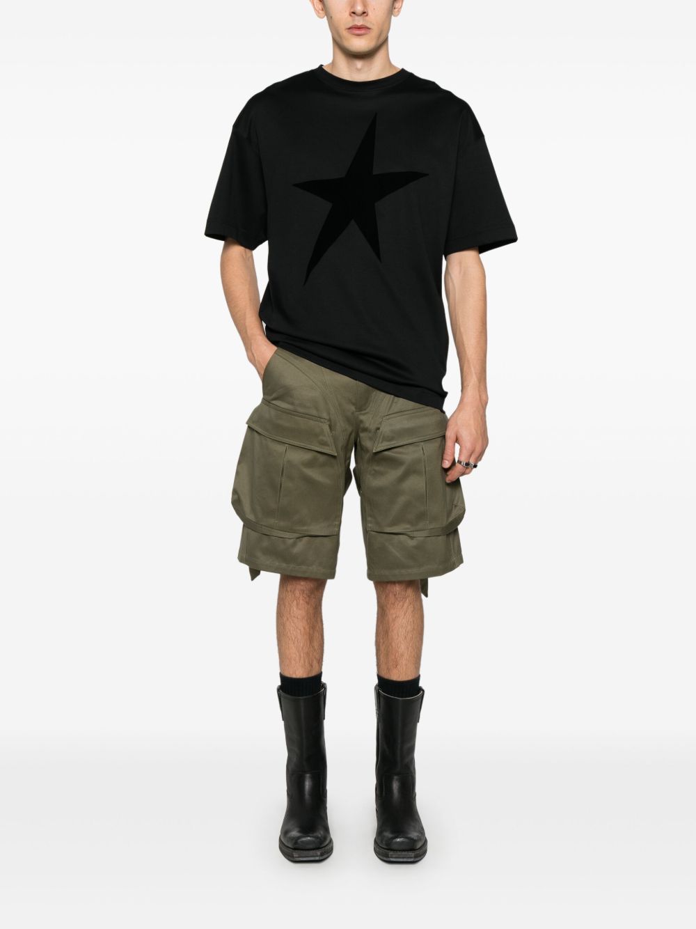 Mugler Cargo shorts - Groen