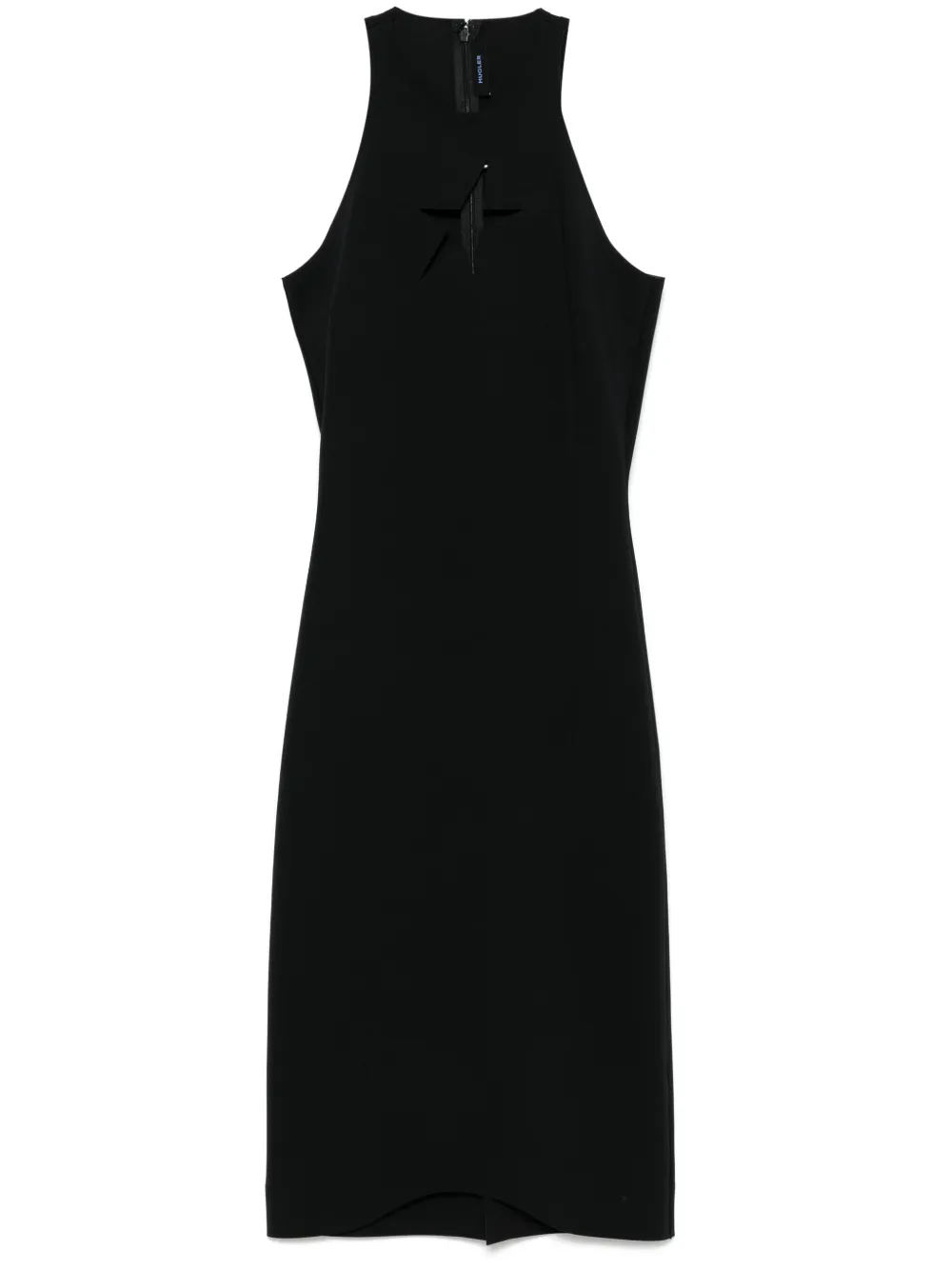 star sleeveless midi dress