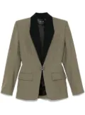 Mugler pierced blazer - Green