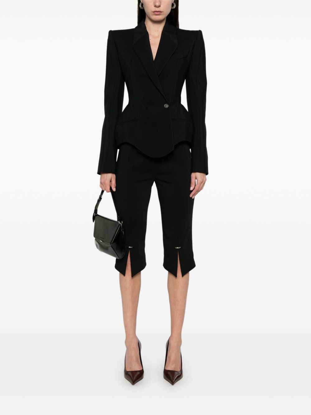 Mugler signature jacket - Zwart