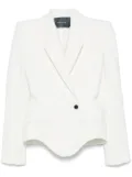 Mugler signature jacket - White