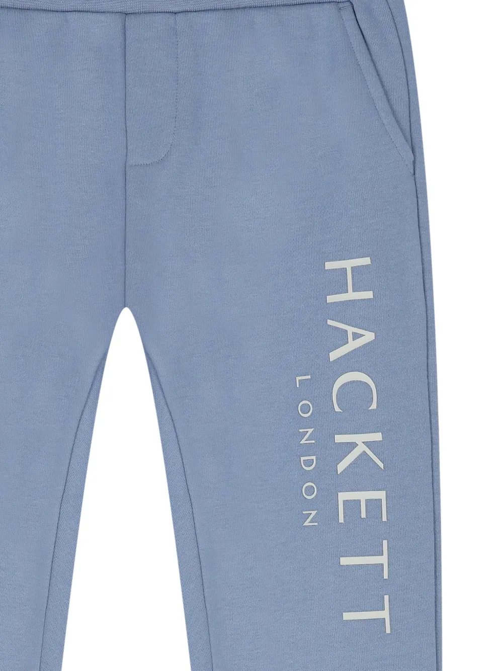 Hackett Kids Trainingsbroek met logoprint Blauw