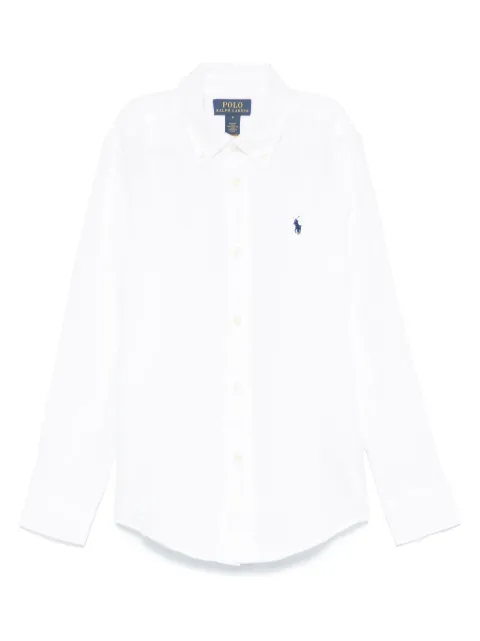 POLO RALPH LAUREN KIDS linen shirt