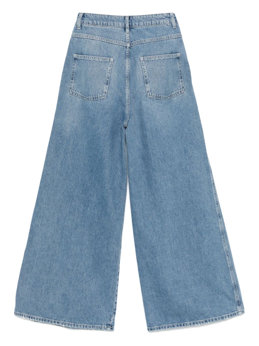 HERSKIND Katja jeans met wijde pijpen - Blauw