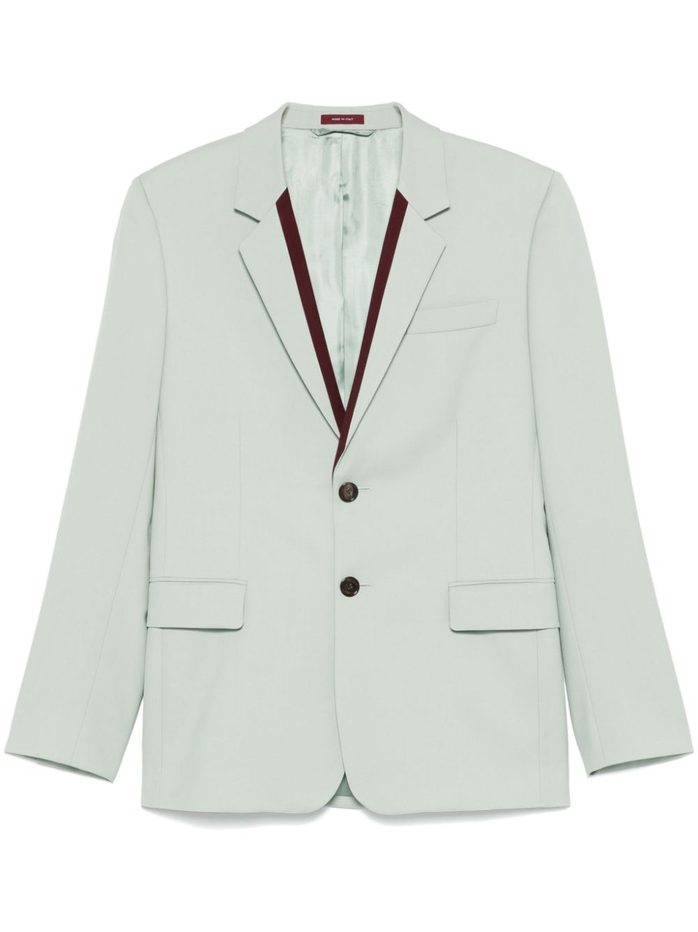 Gucci Blazer met enkele rij knopen Groen