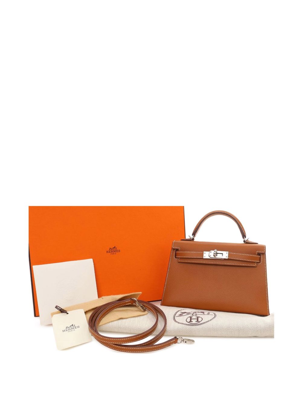 Hermes 2018 Mini Epsom Kelly Sellier 20 satchel Women