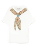 Fendi Kids graphic-print T-shirt - White