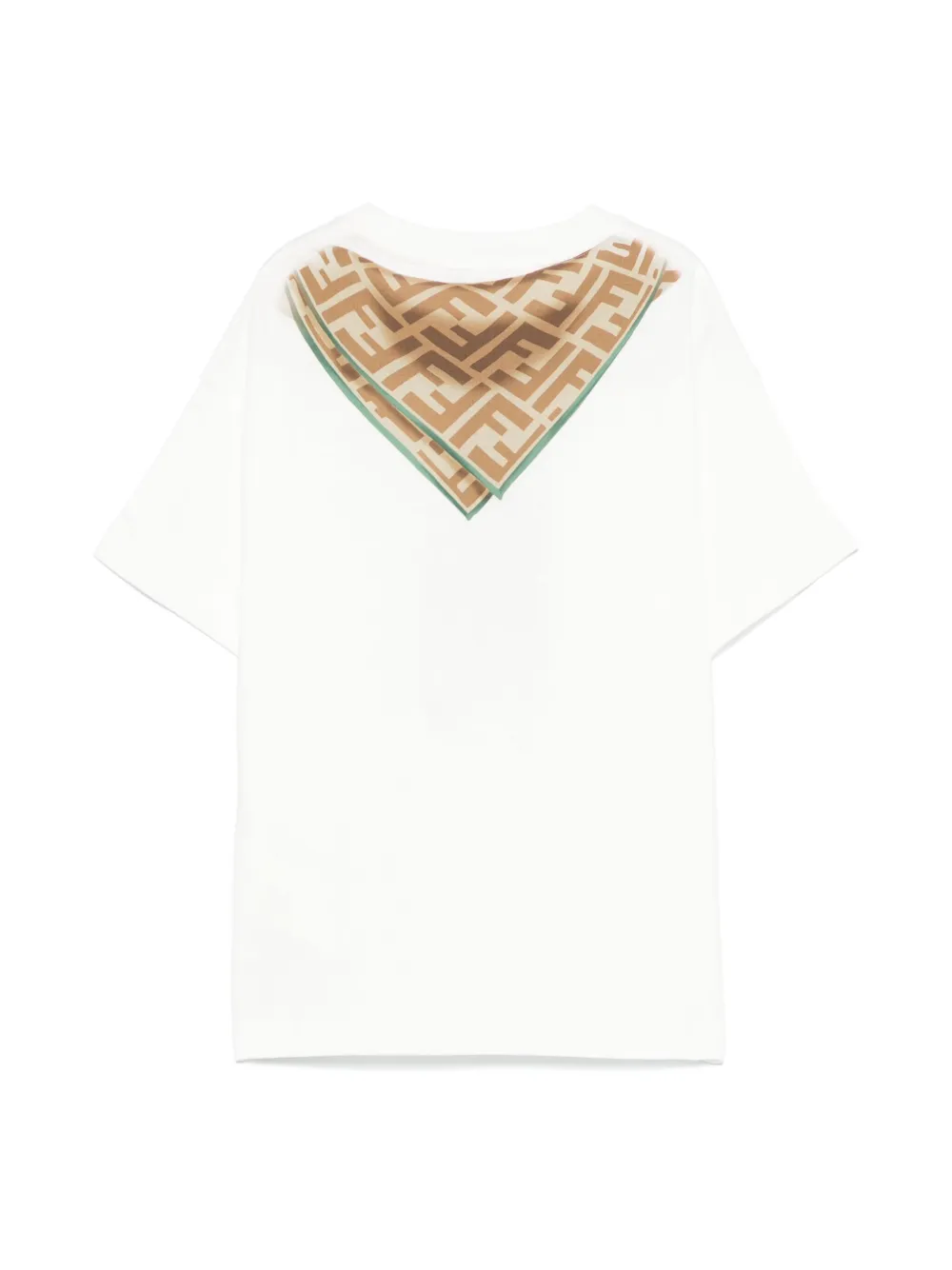 Fendi Kids playera con estampado gráfico | Playeras | Image 2