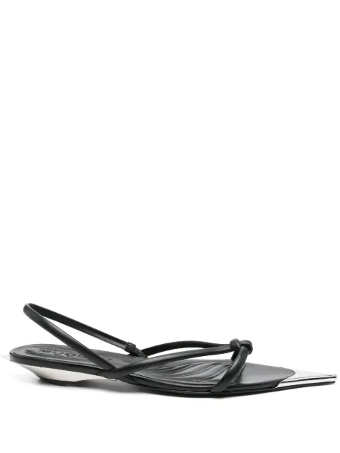 Mugler fang flats