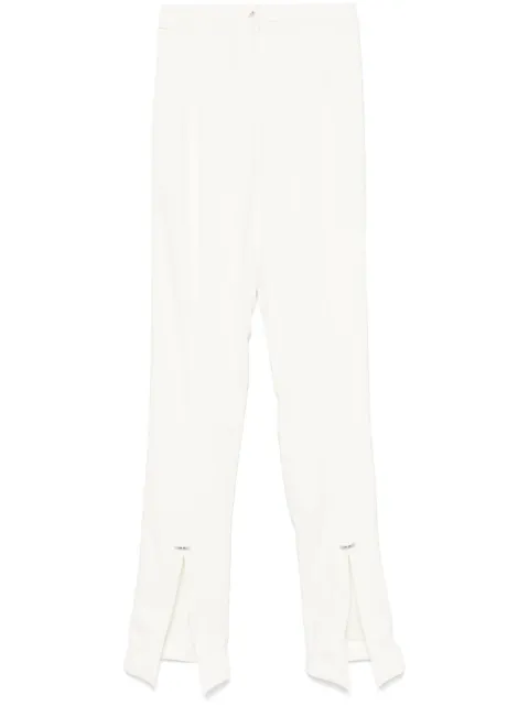 Mugler pierced trousers