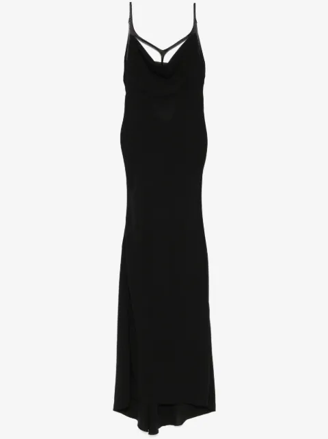 Mugler vestido de fiesta Harness