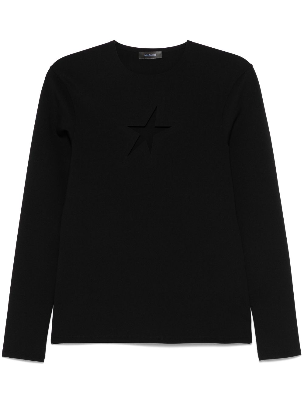 Mugler Star T-shirt - Black