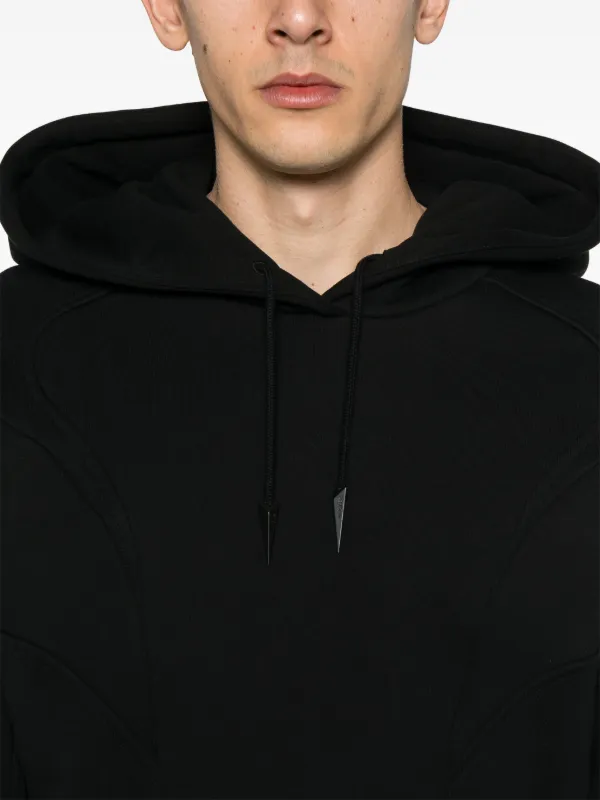【関税込み】Mugler ブラック Spiral クロップド フーディ 27374789_57657209_600.jpg