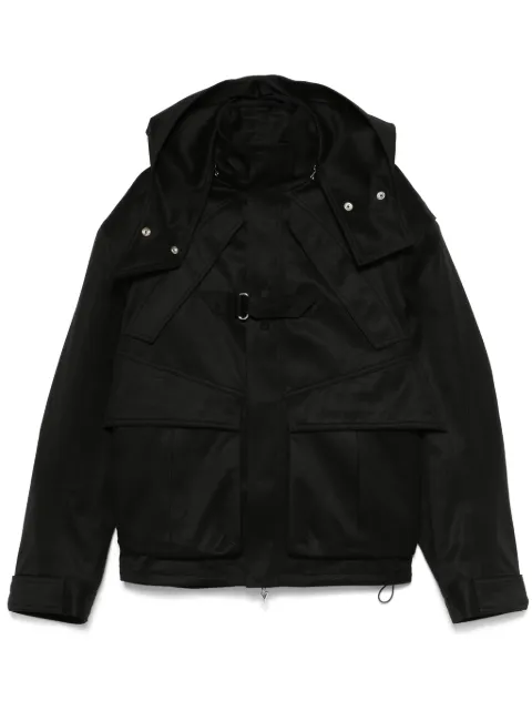 Mugler chamarra tipo cargo