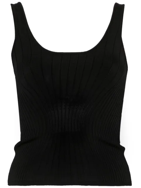 Mugler knitted tank top