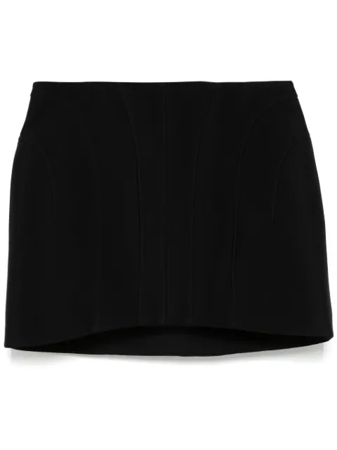 Mugler falda corta de vestir
