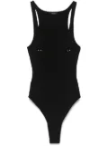 Mugler pierced bodysuit - Black