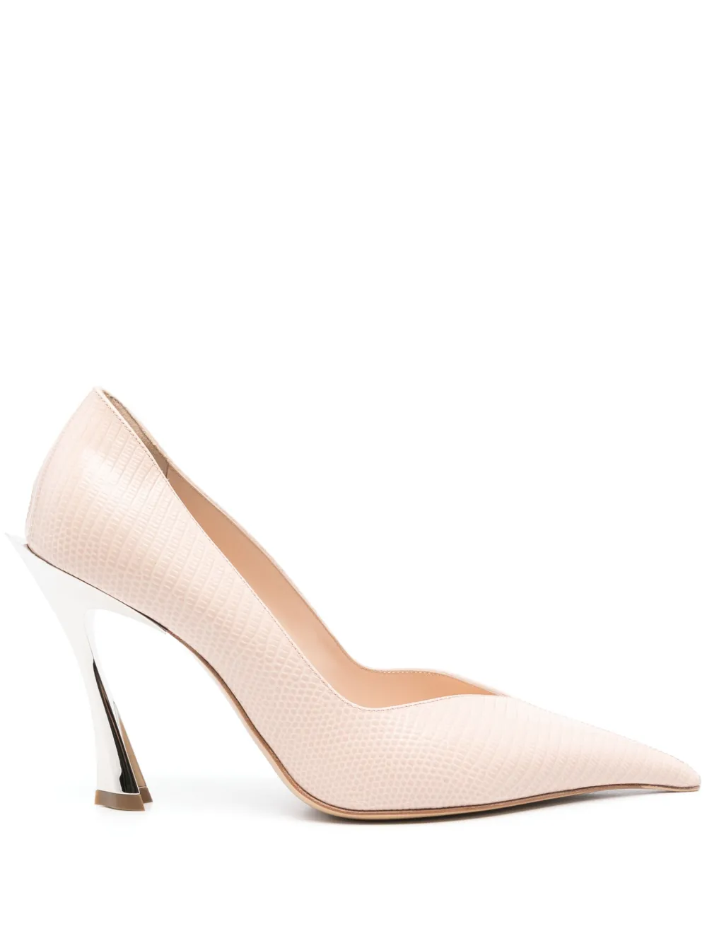 105mm lizard-effect pumps