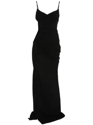 Mugler Illusion cut-out Gown | Black | FARFETCH Mugler Illusion cut-out Gown | Black | FARFETCH