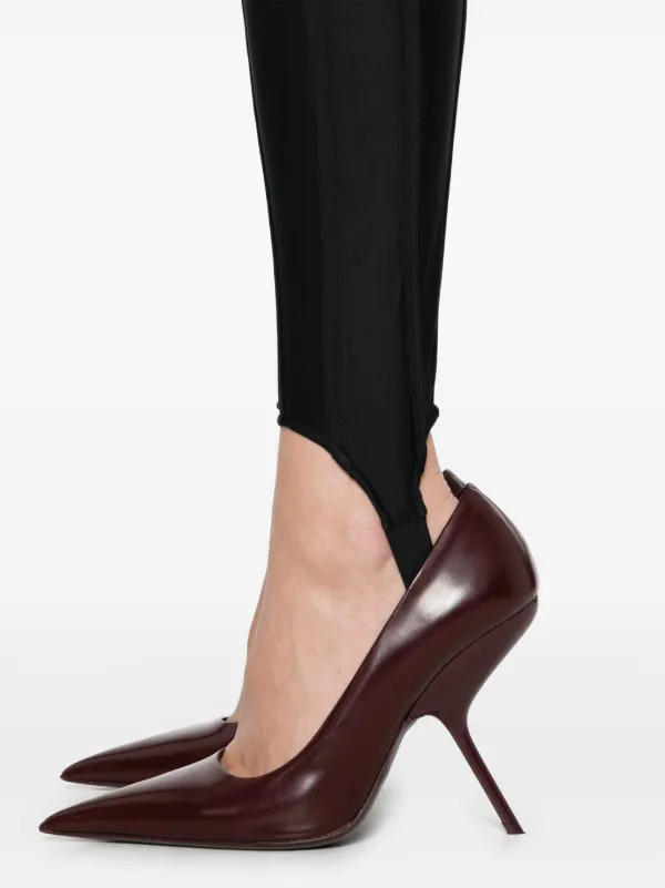 Mugler Corseted Leggings | Black | FARFETCH