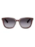 Burberry Eyewear square-frame sunglasses - Red