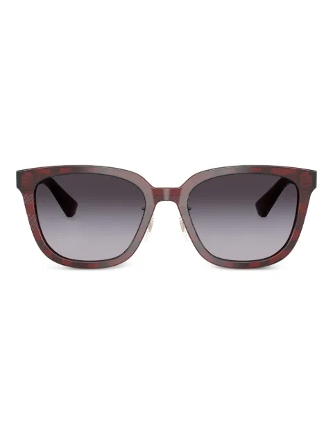 Burberry Eyewear Óculos de sol quadrado com lentes coloridas