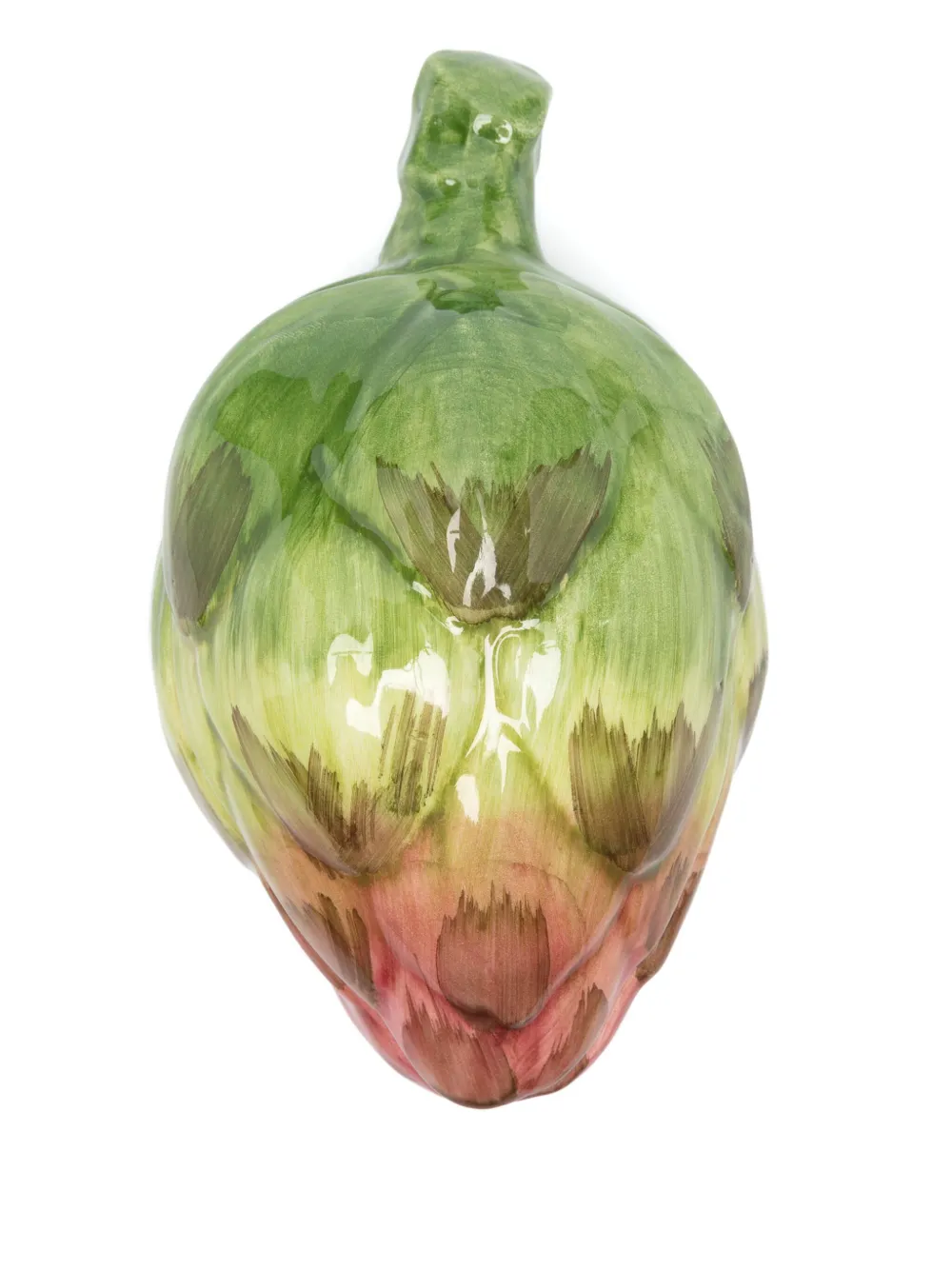 Les-Ottomans small artichoke trinket box (10cm x 18.5cm) | Green | Image 1