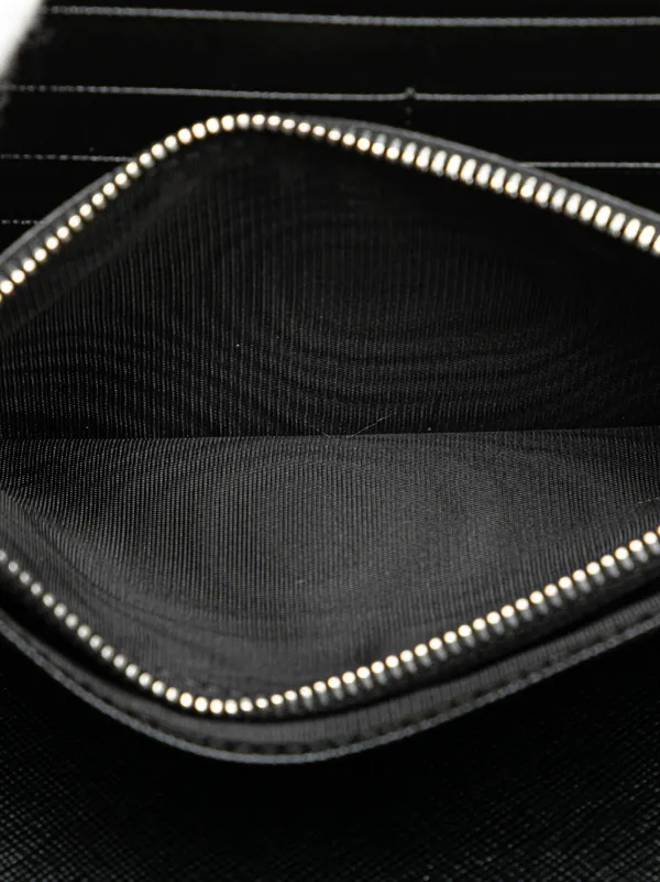 Prada Pre-Owned 2013-2024 Saffiano Zip Around Wallet Long