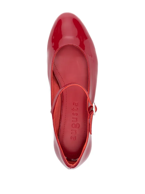 Augusta The Brand Emilia Ballet Flats Red FARFETCH GE