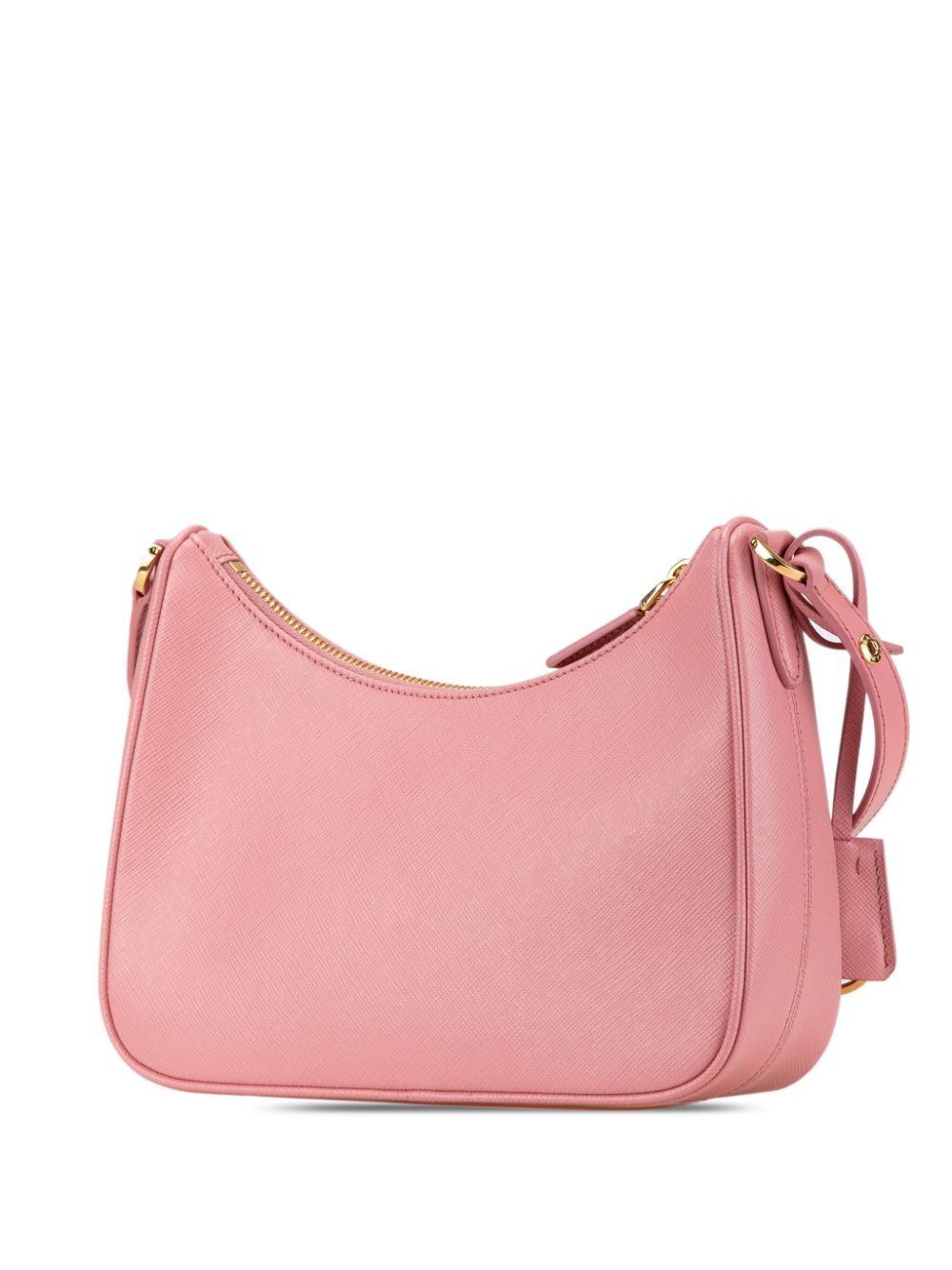 Prada Pre-Owned 2013-2023 Mini Saffiano Re Edition schoudertas - Roze