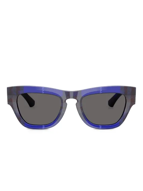 Burberry Eyewear check-pattern square-frame sunglasses