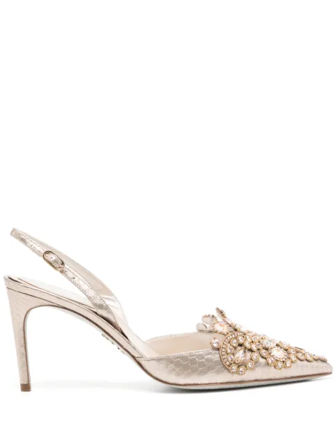 René Caovilla zapatillas Veneziana con tacón de 80mm