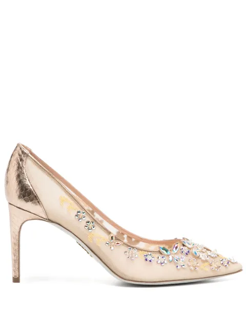 René Caovilla Cinderella 高跟鞋（8.5厘米）