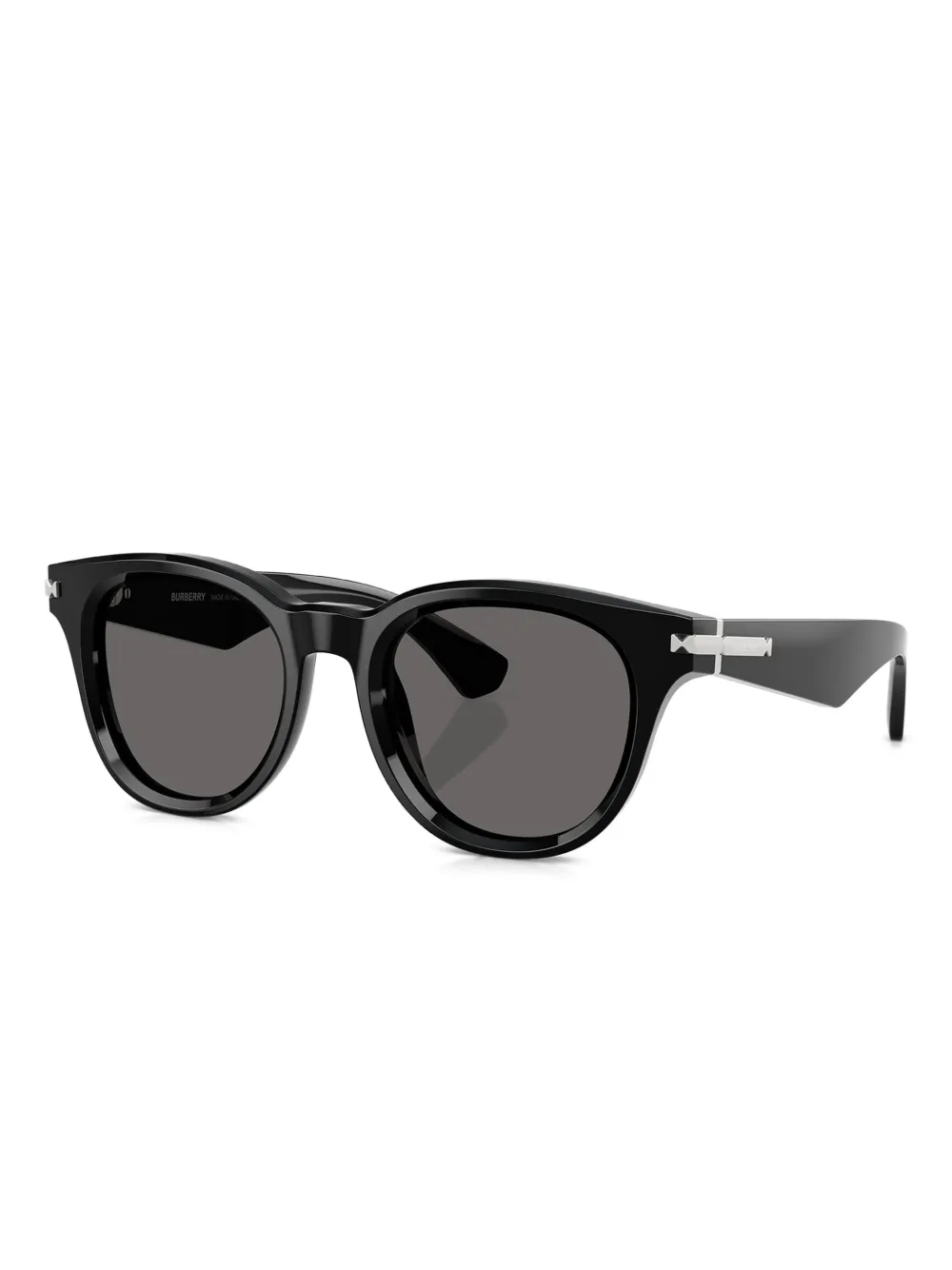 Burberry Eyewear Zonnebril met rond montuur Zwart