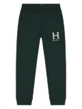 Hackett Kids logo-print track pants - Green