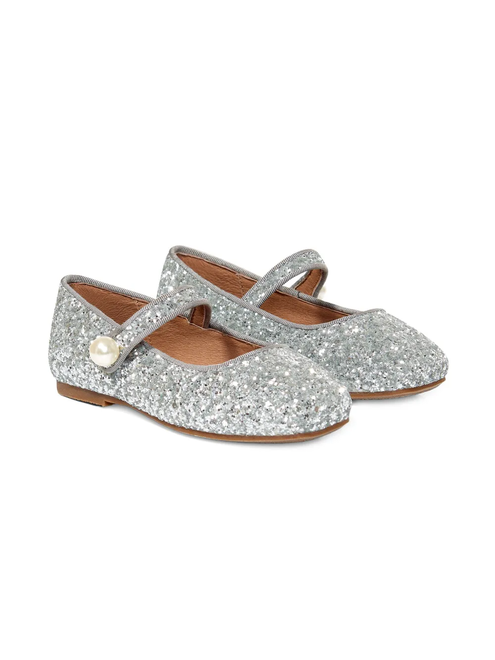 Age of Innocence Gloria ballet flats Silver