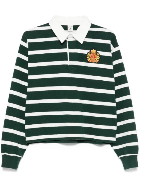Sporty & Rich NY Crest polo top