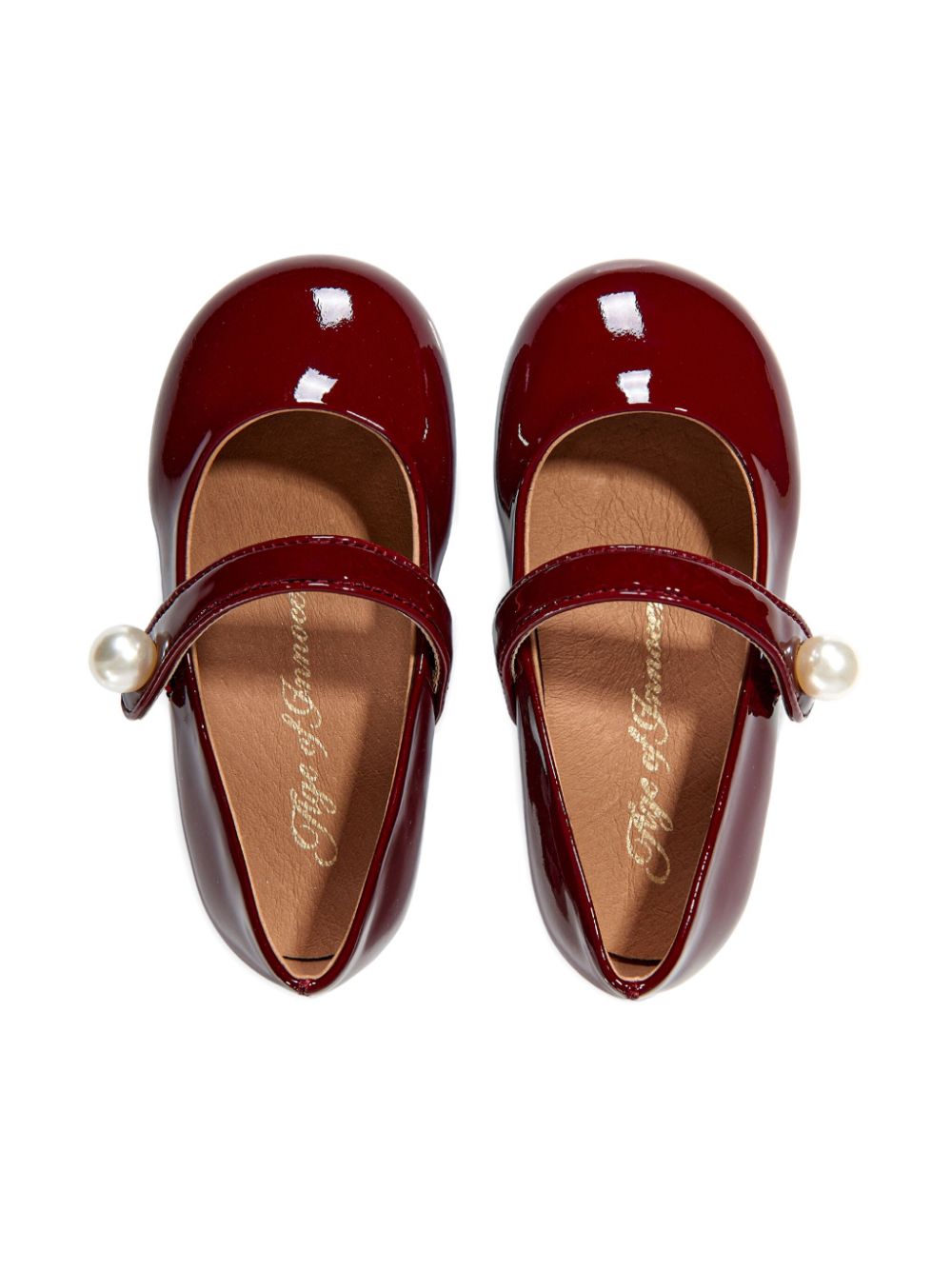 Age of Innocence Celia ballet flats Rood