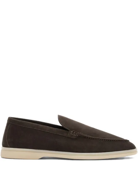 Scarosso Ludovico suede loafers